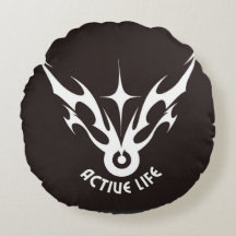 Vie active – Emblème étoile Tribal Wings