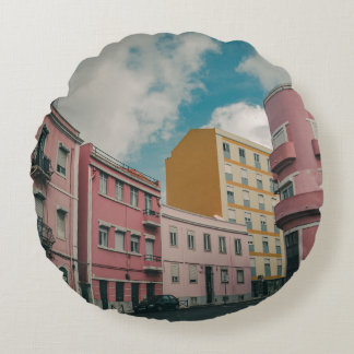 COUSSINS RONDS VILLE COLORÉE