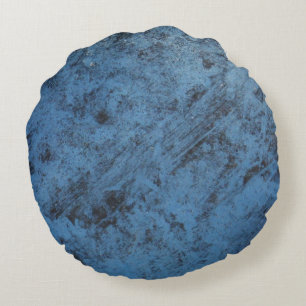 Coussins Ronds Vintage bleu vif Fermer