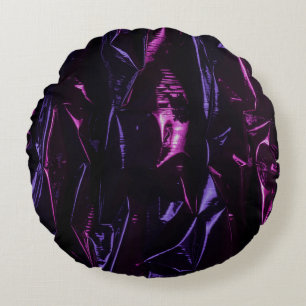 Coussins Ronds Violet
