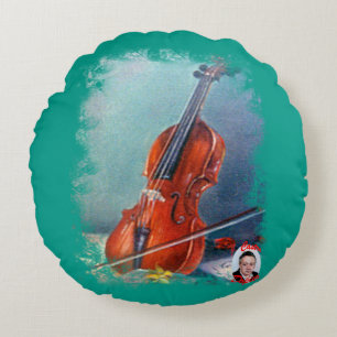 Coussins Ronds Violon/Violon