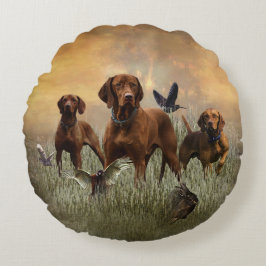 Coussins Ronds Vizsla Art hongrois