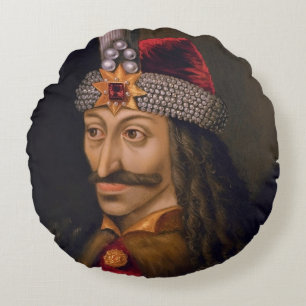 Coussins Ronds Vlad Tepes : Empaleur, Dracula Prince Dragon Voïvo