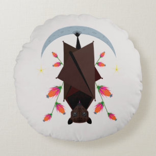 Coussins Ronds Volant Renard Tour Jeu d'oreiller