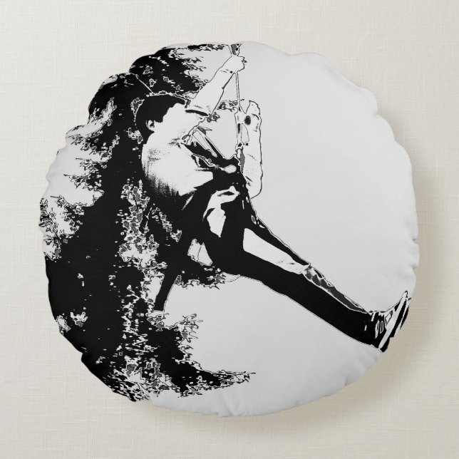 Coussins Ronds Volons ! - Ziplining Run (Devant)