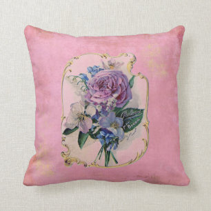 Coussins roses de cru