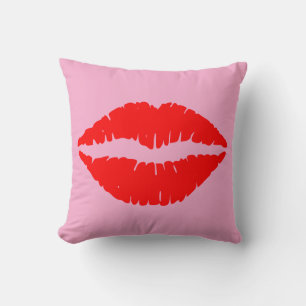 COUSSINS ROUGES KISS LIPS
