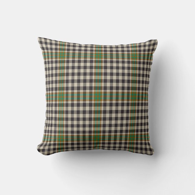 Coussins Tartan, Oreillers À Jeu Plaid, Coussin Pe (Recto)