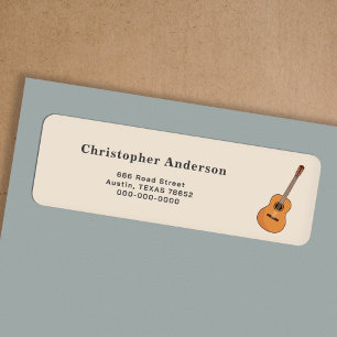 Coustic Guitar Rücksendeadresse