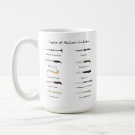 Couteaux italiens vintages Illustration Mug