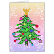 Coutume de carte de Noël