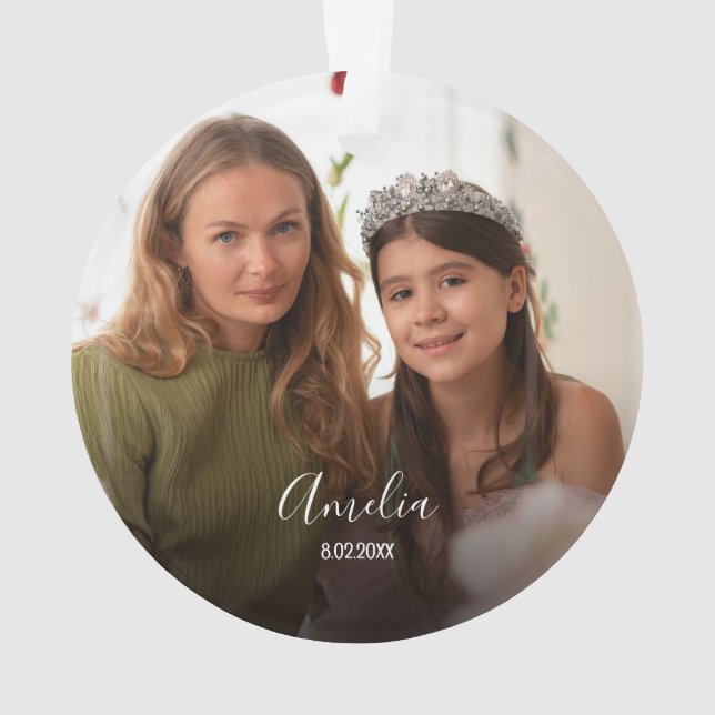  Coutume de Noël 2-photo Écriture Blanche (dos)