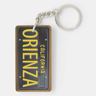 COUTUME de porte - clé de plaque minéralogique de