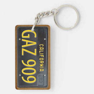 COUTUME de porte - clé de plaque minéralogique de