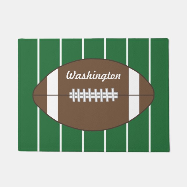 Coutume Football Bienvenue tapis de porte (Devant)