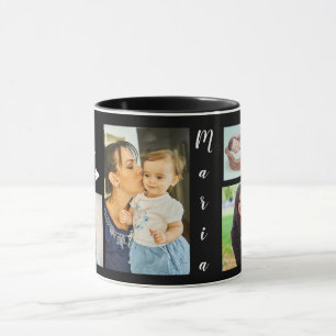 Coutume, noir, 4 tasses de photo