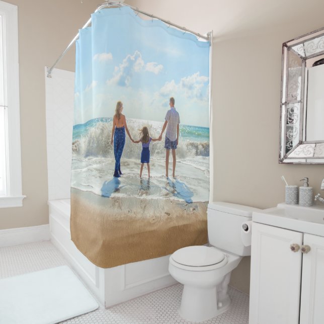 Coutume Photo Douche Rideau Vos Photos Design (En situation)