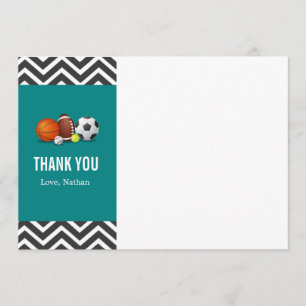 Coutume un carte de remerciements All-Star