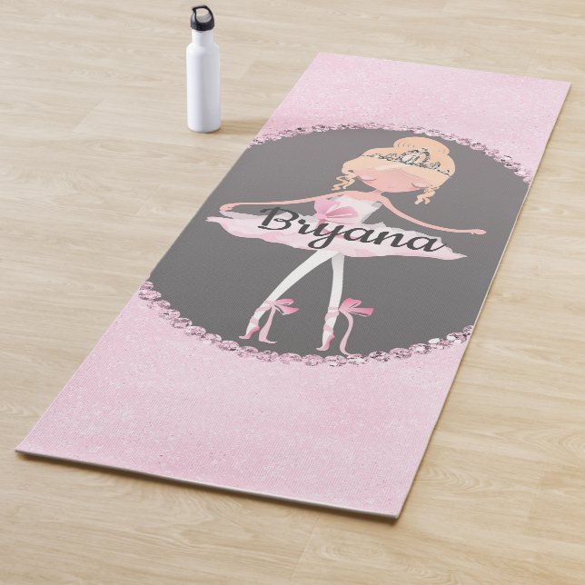 Couture Ballerina Girls Personalisiert Yogamatte (Beispiel)