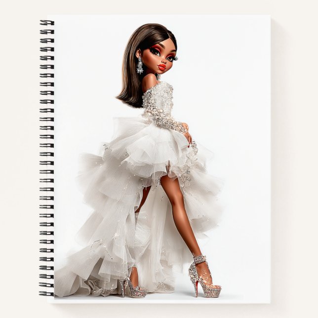 Couture Cloud Spiral Notizbuch (Vorderseite)