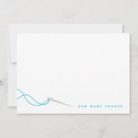 Couture de Merci gris bleu illustré