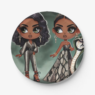 Couture Snake Pappteller