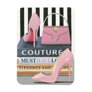 Couture-Streifen wilden Apples   - Schuhe u. Magnet