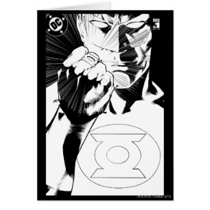 Couvercle de fond de la lanterne verte, noir et bl