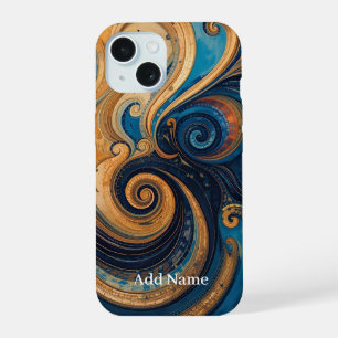 Couvercle de téléphone Swirl Art Vibrant - Personn