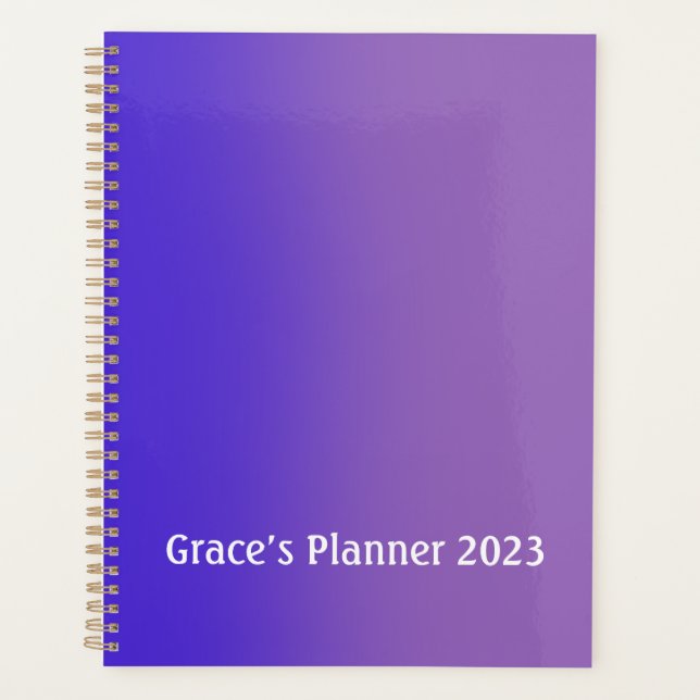 Couvercle personnalisable Beau Dégradé violet (Devant)