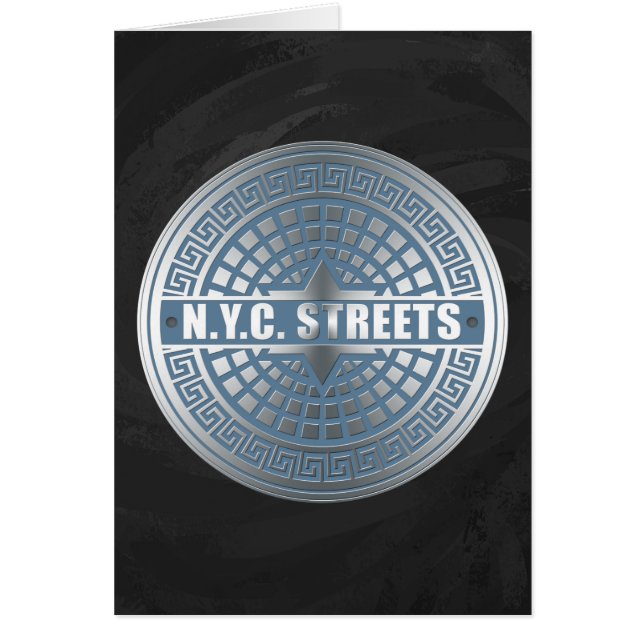 Couvercles de regards NYC (Devant)