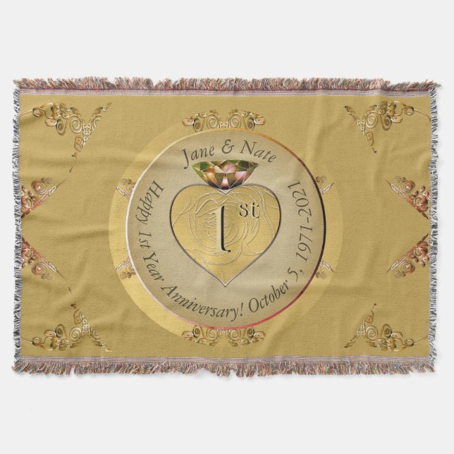 Couverture 1er/50e anniversaire de Mariage Golden (Devant)
