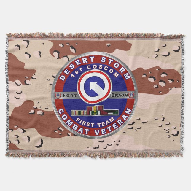 Couverture 1er Corps de soutien Commandement Tempête du déser (Devant)
