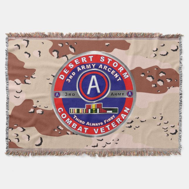 Couverture 3e Armée ARCENT Tempête du désert Vétéran (Devant)