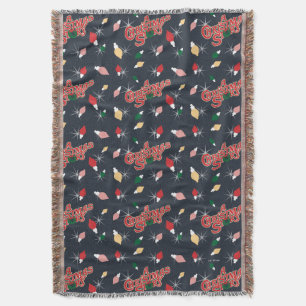 Couverture A Christmas Story Christmas Lights Pattern