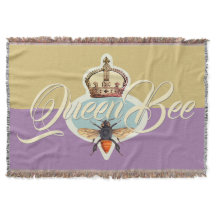 Couverture à jeter Queen Bee Honey Gold