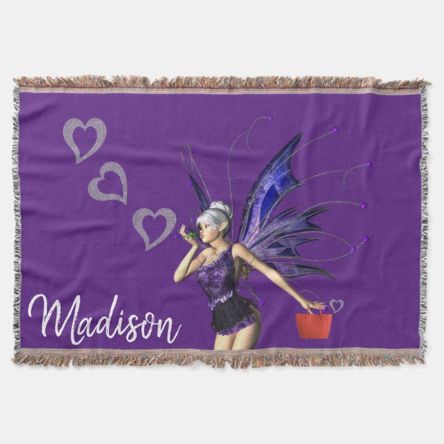 Couverture à lancer de fleur de tournesol (Devant)