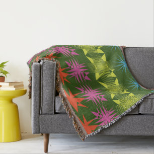 Couverture à lancer Zigzag