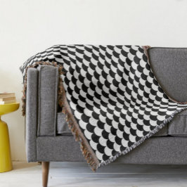 Couverture Abstrait moderne noir et blanc