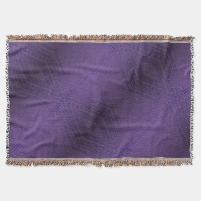 Couverture Acceptation | Motif Boho violet écectique (Devant)