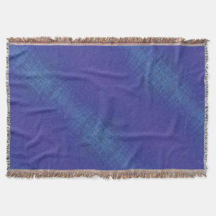 Couverture Acceptation Motif de Blue Indigo Violet Shibori