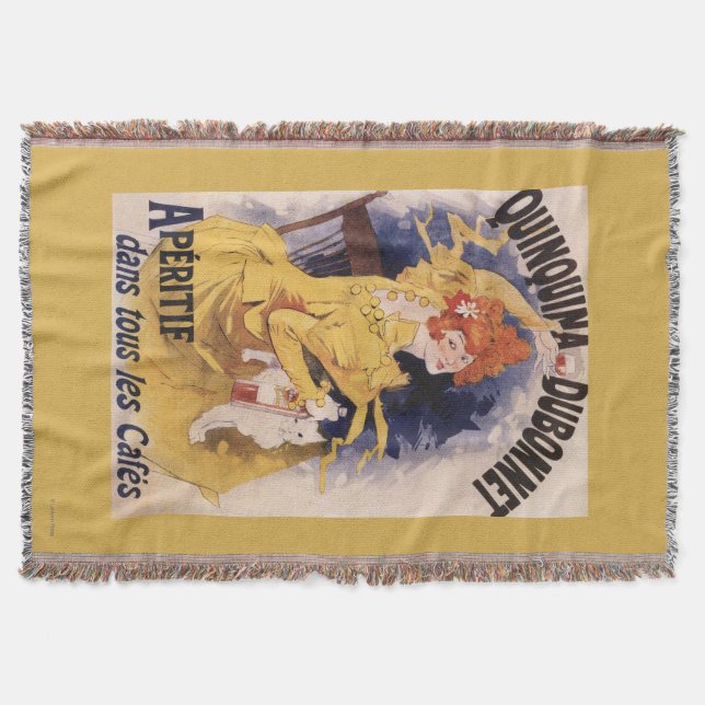 Couverture Affiche promotionnelle d'apéritif de Quinquina (Devant)