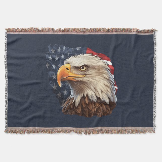 Couverture Aigle à drapeau américain (Devant)