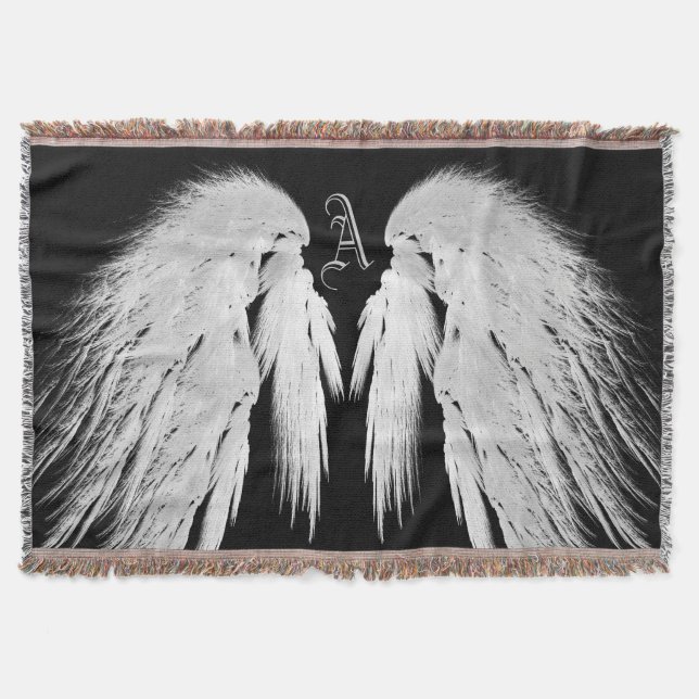 Couverture AILES ANGEL Monogramme Noir (Devant)