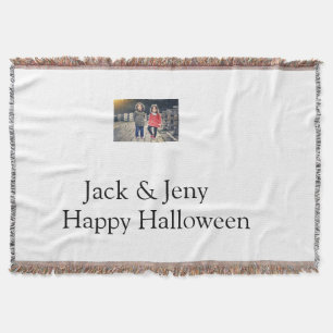 Couverture ajouter nom photo texte Halloween enfant fille gar