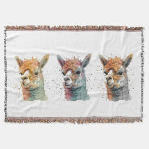 Couverture Alpacas d'aquarelle