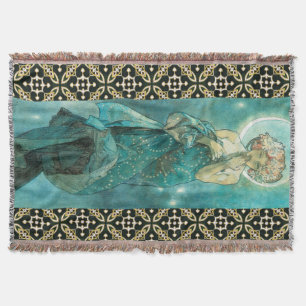 Couverture Alphonse Mucha Lune Clair De Lune Art Nouveau