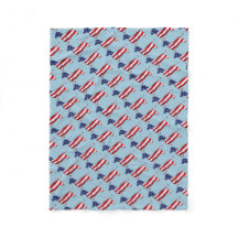 Couverture américaine d'ouatine de chien de