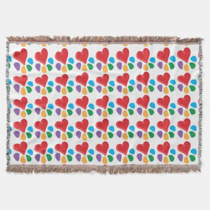 Couverture Amoureux des animaux_motif Coeur-Paw_Coeurs-Petits