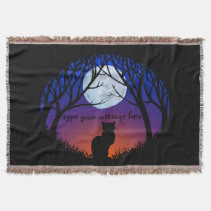 Couverture Amoureux des chats Cat personnalisée Co